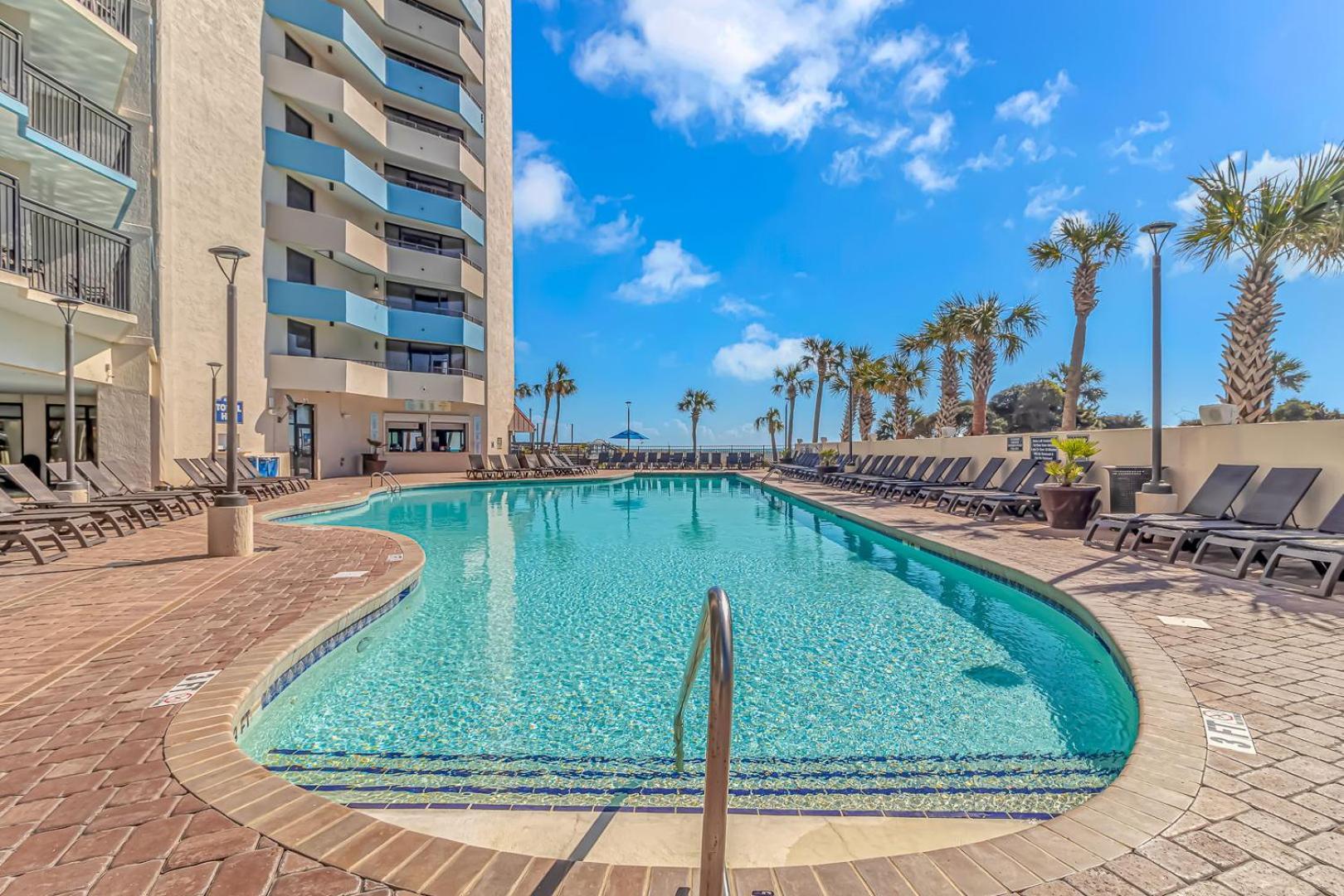 Oceanfront 3Br 2Ba Condo Ocean Reef 1421 Myrtle Beach Exterior photo
