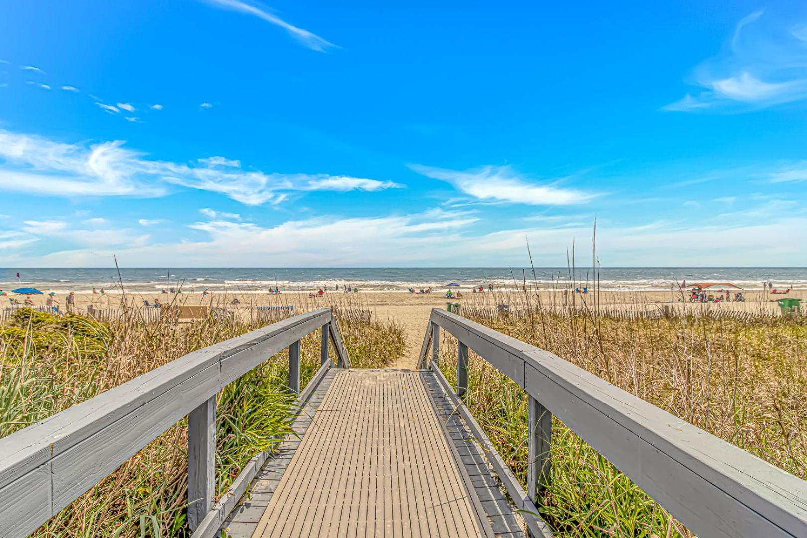 Oceanfront 3Br 2Ba Condo Ocean Reef 1421 Myrtle Beach Exterior photo
