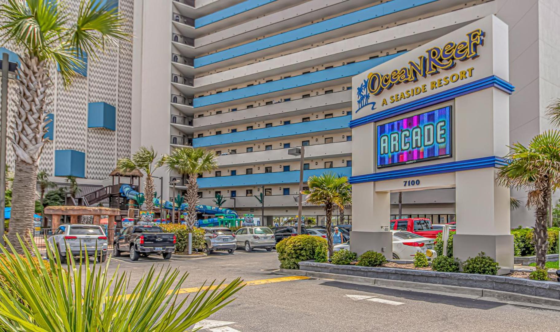 Oceanfront 3Br 2Ba Condo Ocean Reef 1421 Myrtle Beach Exterior photo